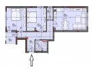 ПРОДАДЕН!3-стаен апартамент в строеж, кв. Кайсиева градина, гр. Варна